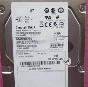 For Lenovo ThinkServer RD630 Server Hard Disk 300GB 15K SAS 3.5-inch 6GB