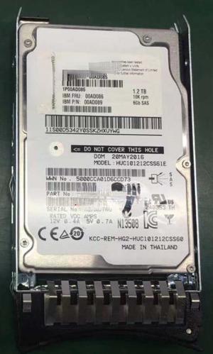 For IBM 00AD085 00AD089 00AD086 Hard disk 1.2T 10K SAS 6GB 2.5-inch