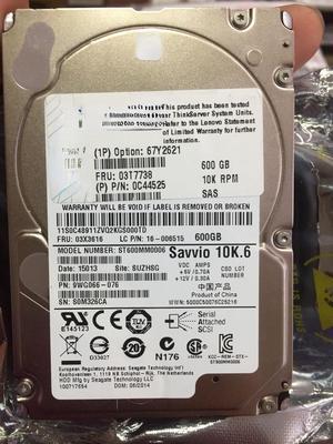 For Lenovo RD450 RD440 server hard disk ST600MM0006 600GB 10K SAS 2.5