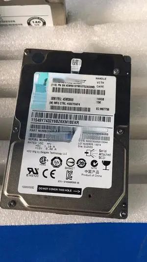 For IBM 1886 146.8GB 44V6845 74Y6485 minicomputer hard disk 146G 15K SAS 2.5
