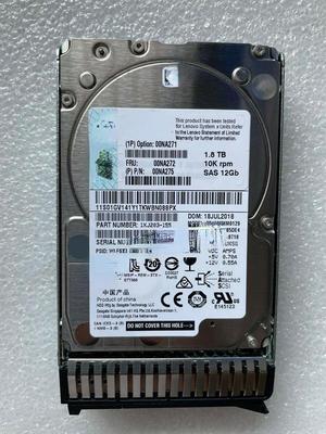 For IBM 00NA271 00NA272 00NA275 Server hard disk 1.8TB SAS 2.5-inch 10K