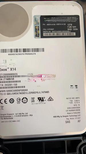 For Lenovo DE 12TB 7.2K SAS 4XB7A14104 01PG627 hard disk ST12000NM002G