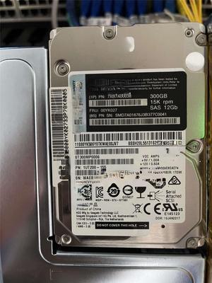 7XB7A00038 00YK027 hard disk 300GB 15K 3.5 12G SAS SR650