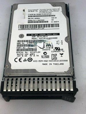 For IBM 00E9924 1.2 TB 10K SAS minicomputer server hard disk POWER8 AIX Linux