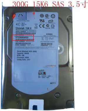 For Dell MD3200i MD3220 MD3000 Server Hard Disk 300G 15K SAS