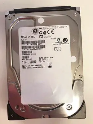 For Wanquan T350 R520 R525 Server Hard Disk MBA3147RC 147GB 15K SAS