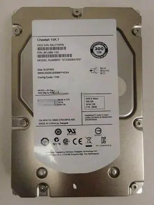 For DELL T410 R410 R610 Server hard disk 300G 15K SAS 3.5 ST3300657SS