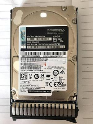 For IBM Lenovo 7XB7A00024 00YK013 300G 10K 12Gb SAS SR550 SR650 hard disk