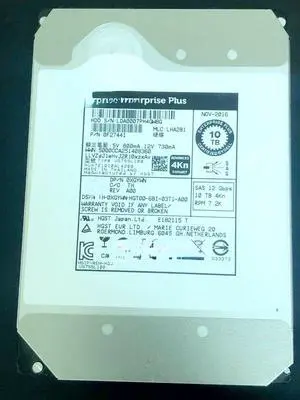 For Dell scv2020 sc4020 sc220 storage hard disk XGYWN 0XGYWN 10T SC 3.5