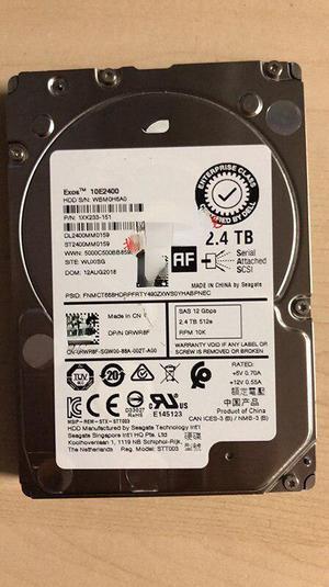 For Dell ST2400MM0129 2.4T 2.5-inch SAS 10K 256MB 12GB server hard disk