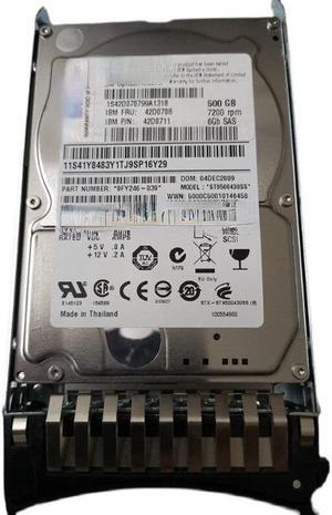 For IBM 42D0707 42D0708 42D0711 500G 7.2K 2.5 SAS hard disk 500GB