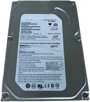 For Seagate ST3160815A Barracuda 7200.10 160G 3.5 IDE hard disk