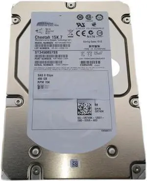 For Dell ST3450857SS 450G 15K 3.5 SAS hard disk 0R749K 0H995N