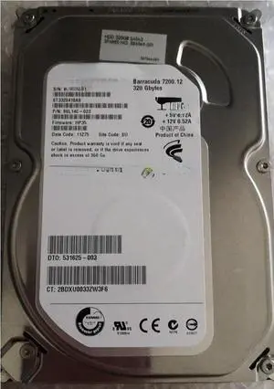 For ST3320418AS 320G 7.2K 3.5 SATA hard disk 531625-003 586969-001