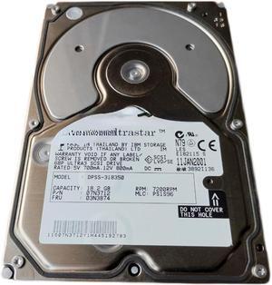 For IBM 3113 03N3874 07N3712 DPSS-318,350 18.2G 7.2K 68 pin SCSI hard disk