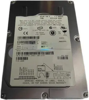 For Maxtor 8D073L0025051 73G 10K V U320 68 pin SCSI hard disk 0C9791 C9791