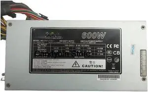 For ENH-2160-1 power supply 2U server power supply rated 600W dual 8PIN