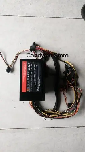 For 500W desktop mute power supply HK600-35FP dual video card 6+2P
