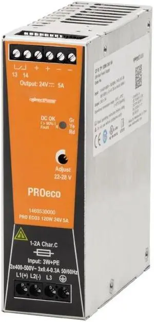 Switching Power Supply PRO ECO3 120W 24V 5A 1469530000