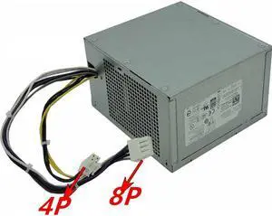 For Dell 3020 7020 9020 8Pin 290W Power Supply HU290AM-01 D290EM-01 AC290EM-00 F290EM-00 HU290EM-00 L290BM-01