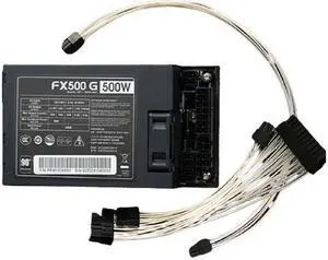 PSU For FSP Fully Modular 80plus Silver FLEX ITX Small 1U K39 Silent 500W Switching Power Supply FX500G FSP500-50UG
