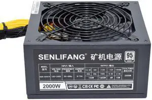 2000W Switching Power Supply 95% High Efficiency for Ethereum S9 S7 L3 Rig Mining for bitcoin miner asic bitcoin Mining