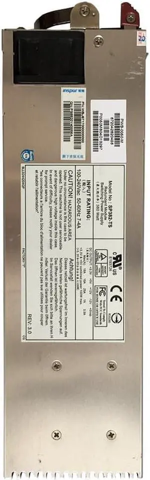PSU For Ablecom 380W Switching Power Supply SP382-TS PWS-0050-M