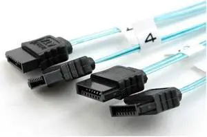 Internal Mini SAS (SFF-8087) to 4x SATA 7-Pin F Forward Breakout Cable 50CM