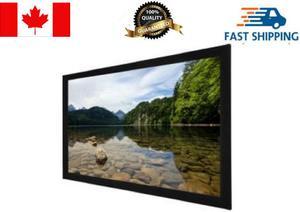 eGALAXY®  4K/8K 150" 16:9 FIXED FRAME PROJECTOR SCREEN (WHITE) PSF150A