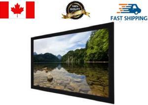 eGALAXY®  4K/8K 120 16:9 FIXED FRAME PROJECTOR SCREEN (WHITE) PSF120A