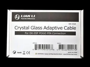 DK-CGA, Crystal Glass Adaptive Cable, and  monitor  arm  bracket, For DK-05 FX only  . DC-05MBC