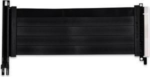 LIAN LI Premium PCI-E 16X  4.0 Black Extender Riser Cable 200mm Black (PW-PCI-420)