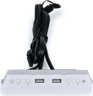 LIAN LI LAN2161W  White Additional IO Kit Fan Control  USB module  Compatible with Lancool 216RW only LAN2161W