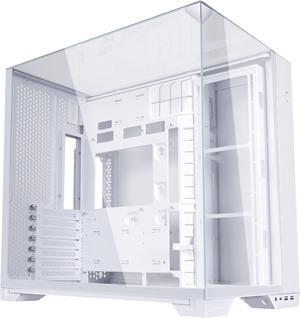 LIAN LI O11 vision compact white color Aluminum / Steel / Tempered Glass ATX Mid Tower computer Case ----O11VPW