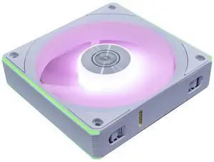 Lian Li UNI Fan CL120 ARGB PWM Fan - Single Pack (Reverse Blade) - 2.4 GHz Wireless Signal RGB & PC Case Fans Control - Daisy-Chain - Low Noise - Controller NOT Included &Required - White (12RCL1W1W)
