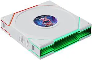 Lian Li UNI FAN TL LCD Flex 120mm Normal Blade (NOT Reverse) ARGB Fan, Single Pack, 1.8-inch LCD Screen, Controller Not Included, White (12TLLCD1F1W) Lian Li UNI FAN TL LCD Flex 120mm Normal Blade (NOT Reverse) ARGB Fan, Single Pack, 1.8-inch LCD Screen, Controller Not Included, White (12TLLCD1F1W)