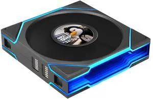Lian Li UNI FAN TL LCD Flex 120mm Normal Blade (NOT Reverse) ARGB Fan, Single Pack, 1.8-inch LCD Screen, Controller Not Included, Black (12TLLCD1F1B) Lian Li UNI FAN TL LCD Flex 120mm Normal Blade (NOT Reverse) ARGB Fan, Single Pack, 1.8-inch LCD Screen, Controller Not Included, Black (12TLLCD1F1B)