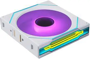 Lian Li UNI FAN SL-INF Flex 120mm Reverse Blade ARGB Fan, Single Pack, Controller Not Included, White (12RSLIN1F1W) Lian Li UNI FAN SL-INF Flex 120mm Reverse Blade ARGB Fan, Single Pack, Controller Not Included, White (12RSLIN1F1W)