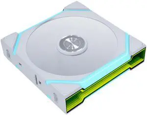 Lian Li UNI FAN SL Flex 120mm Normal Blade (NOT Reverse) ARGB Fan, Single Pack, Daisy-Chain Design, Controller Not Included, White (12SL1F1W) Lian Li UNI FAN SL Flex 120mm Normal Blade (NOT Reverse) ARGB Fan, Single Pack, Daisy-Chain Design, Controller Not Included, White (12SL1F1W)