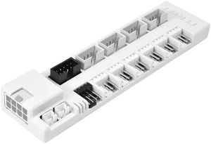 LIAN LI EDGE Hub ADV USB & PWM Fan Hub, GPU Thermal Monitor, White (EG-HUB03W) Dual GPU 12V-2x6 & Hub Thermal Monitoring with USB Tracking, Alerts and Auto Shutdown LIAN LI EDGE Hub ADV USB & PWM Fan Hub, GPU Thermal Monitor, White (EG-HUB03W) Dual GPU 12V-2x6 & Hub Thermal Monitoring with USB Tracking, Alerts and Auto Shutdown
