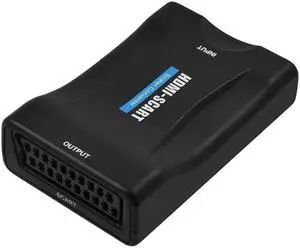 Top Deals HDMI to SCART Composite Video Converter Audio Adapter with USB Cable for SKY TV