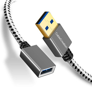 Tronsmart 1M USB 3.1 Type-C Sync & Charge Cable – Carbon Fiber, 3.3ft, Black