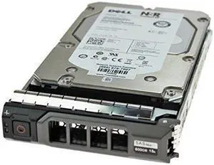 Dell W347K 600GB 15K 16MB 6.0GBps 3.5" Enterprise Class SAS Hard Drive in Poweredge R Series Tray