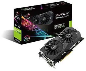ASUS Geforce GTX 1050Ti 4GB ROG STRIX OC Edition HDMI 2.0 DP 1.4 Gaming Graphics Card (STRIX-GTX1050TI-O4G-GAMING) Graphic Cards