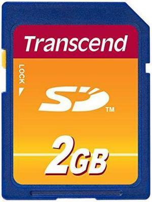 Transcend 2 GB SD Flash Memory Card (TS2GSDC)