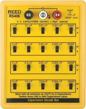 REED Instruments R5406 Capacitance Decade Box