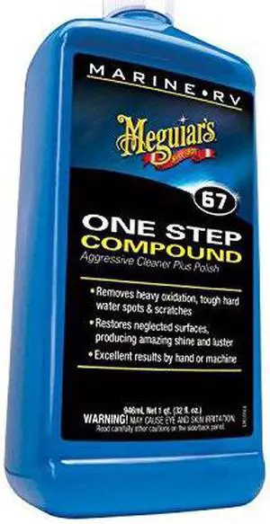 Meguiar's M6732 Marine/RV One Step Compound - 32 oz.