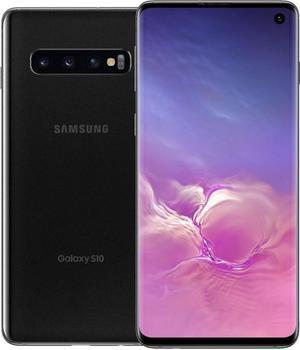 Refurbished Samsung Galaxy S10  Unlocked  Prism Black  128 GB