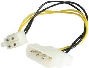 6in LP4 to P4 Auxiliary Power Cable Adapter