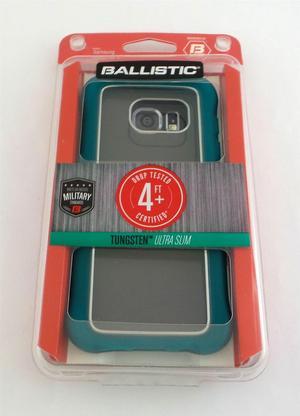 Ballistic Tungsten Ultra Slim Case for Samsung Galaxy S7 Clear/Teal US1686-B26Y